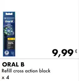 Iper Tosano ORAL B Refill cross action black offerta