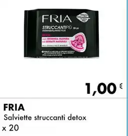 Iper Tosano FRIA Salviette struccanti detox offerta