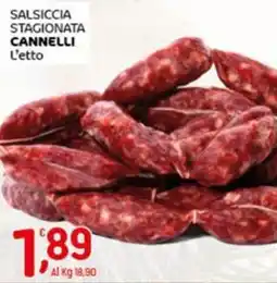 Crai Salsiccia stagionata CANNELLI offerta
