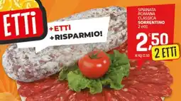 Crai Spianata romana classica SORRENTINO offerta