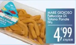 Crai MARE GIOIOSO Fettuccine Di Totano Panate offerta