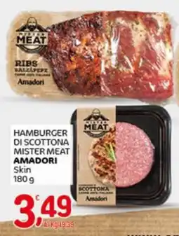 Crai Hamburger di scottona mister meat AMADORI Skin offerta
