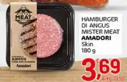 Crai Hamburger di angus mister meat AMADORI Skin offerta