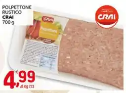 Crai Polpettone rustico CRAI offerta