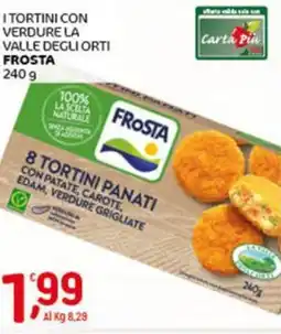 Crai I tortini con verdure la valle degli orti FROSTA offerta