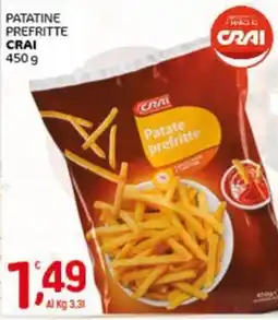 Crai Patatine prefritte CRAI offerta