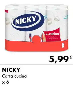 Iper Tosano NICKY Carta cucina offerta