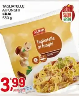 Crai Tagliatelle ai funghi CRAI offerta
