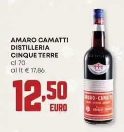 Pam Amaro camatti distilleria cinque terre offerta