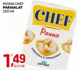 Crai Panna chef PARMALAT offerta