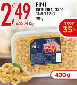 Crai Fini tortellini al crudo gran classici offerta