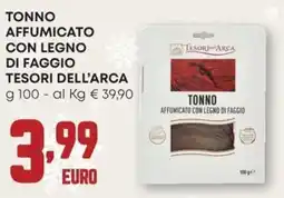 Pam Tonno affumicato con legno di faggio TESORI DELL'ARCA offerta