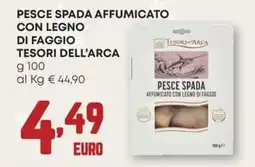 Pam Pesce spada affumicato con legno di faggio TESORI DELL'ARCA offerta