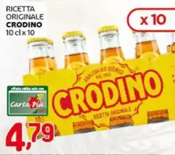 Crai Ricetta originale CRODINO offerta