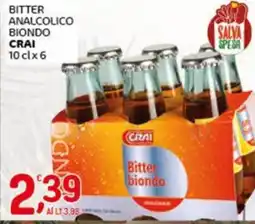 Crai Bitter analcolico biondo CRAI offerta