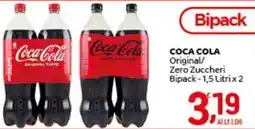 Crai COCA COLA Original/ Zero Zuccheri Bipack offerta