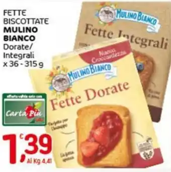 Crai Fette biscottate MULINO BIANCO offerta