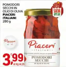 Crai Pomodori secchi in olio di oliva PIACERI ITALIANI offerta