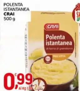 Crai Polenta istantanea CRAI offerta