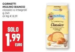Pam Cornetti mulino bianco classici o integrali offerta