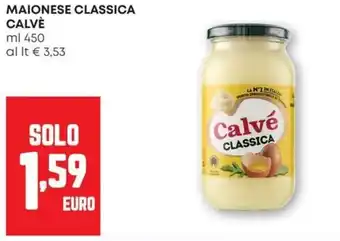 Pam Maionese classica CALVÈ offerta