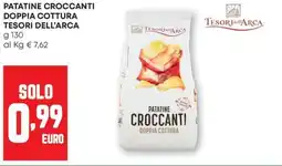 Pam Patatine croccanti doppia cottura TESORI DELL'ARCA offerta