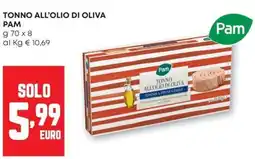Pam Tonno all'olio di oliva PAM offerta