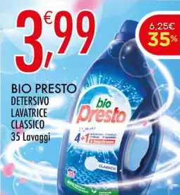 Crai Bio presto detersivo lavatrice classico offerta