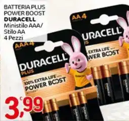 Crai Batteria plus power boost DURACELL offerta
