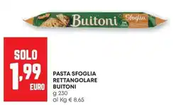 Pam Pasta sfoglia rettangolare BUITONI offerta