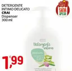 Crai Detergente intimo delicato CRAI Detergente offerta