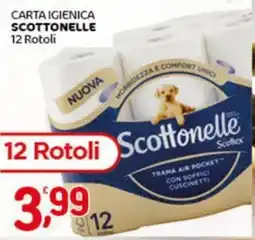 Crai Carta igienica SCOTTONELLE 12 Rotoli offerta