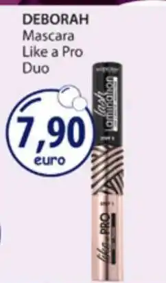 Acqua & Sapone DEBORAH Mascara Like a Pro Duo offerta