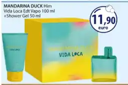 Acqua & Sapone MANDARINA DUCK Him Vida Loca Edt Vapo 100 ml + Shower Gel 50 ml offerta