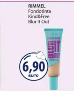 Acqua & Sapone RIMMEL Fondotinta Kind&Free Blur It Out offerta