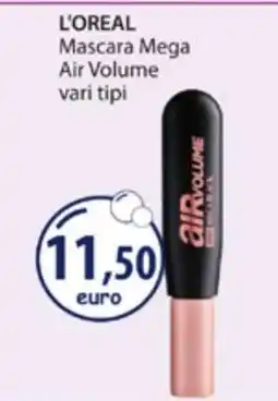 Acqua & Sapone L'OREAL Mascara Mega Air Volume offerta