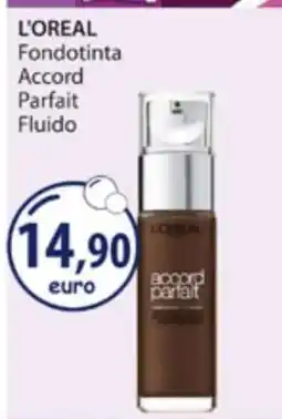 Acqua & Sapone L'OREAL Fondotinta Accord Parfait Fluido offerta