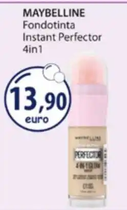 Acqua & Sapone MAYBELLINE Fondotinta Instant Perfector 4in1 offerta
