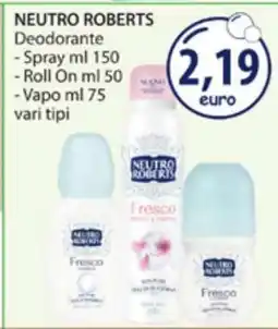 Acqua & Sapone NEUTRO ROBERTS Deodorante offerta