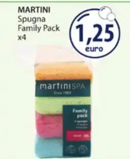 Acqua & Sapone MARTINI Spugna Family Pack x4 offerta