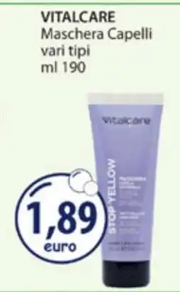 Acqua & Sapone VITALCARE Maschera Capelli offerta