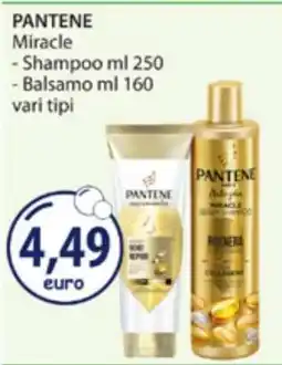 Acqua & Sapone PANTENE Miracle offerta