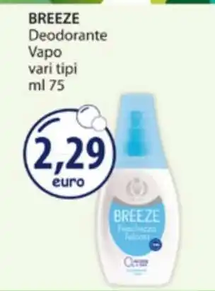 Acqua & Sapone BREEZE Deodorante Vapo offerta