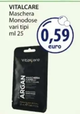 Acqua & Sapone VITALCARE Maschera Monodose offerta