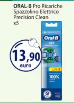 Acqua & Sapone ORAL-B Pro Ricariche Spazzolino Elettrico Precision Clean x5 offerta