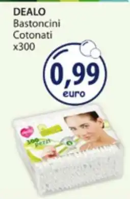 Acqua & Sapone DEALO Bastoncini Cotonati x300 offerta