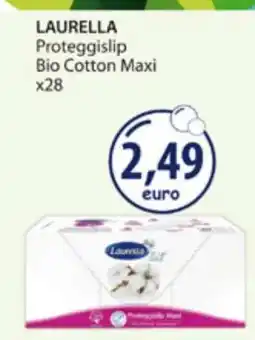 Acqua & Sapone LAURELLA Proteggislip Bio Cotton Maxi x28 offerta