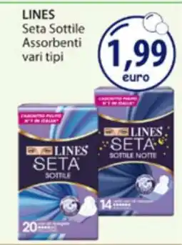 Acqua & Sapone LINES Seta Sottile Assorbenti vari tipi offerta