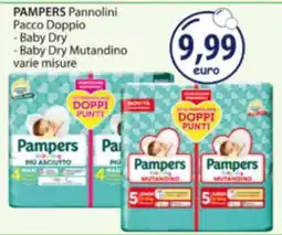 Acqua & Sapone PAMPERS Pannolini Pacco Doppio offerta