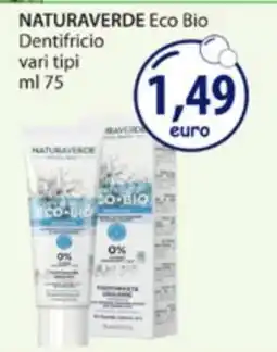 Acqua & Sapone NATURAVERDE Eco Bio Dentifricio offerta
